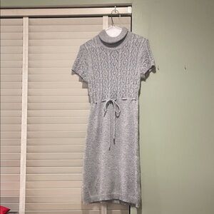 Michael Kors angora short sleeved turtle neck dress.